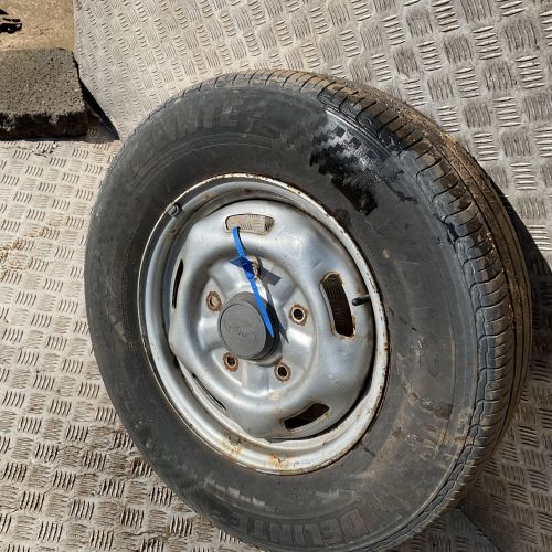 FORD TRANSIT MK7 2013 SPARE WHEEL AND TYRE 8MM TRED 215/75/R16C 37/20 1