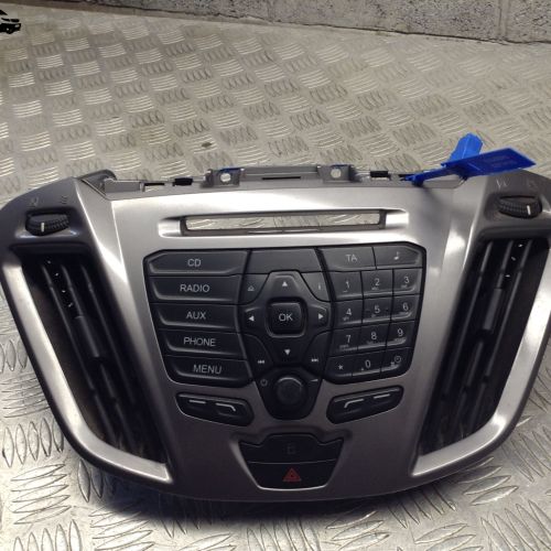 FORD TRANSIT CUSTOM 2014 STEREO DISPLAY UNIT BK2T18K811EC 2