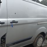 FORD TRANSIT CUSTOM 2015 PREFACELIFT SIDE LOADING DOOR SLIGHT DAMAGE MOONDUST SILVER SPARES OR REPAIRS 2