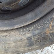 FORD TRANSIT CUSTOM 2016 STEEL WHEEL AND TYRE 215/65/R15C 9.5MM