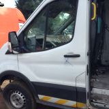 FORD TRANSIT MK8 2018 N/S PASSENGER FRONT DOOR COMPLETE MINUS MIRROR2