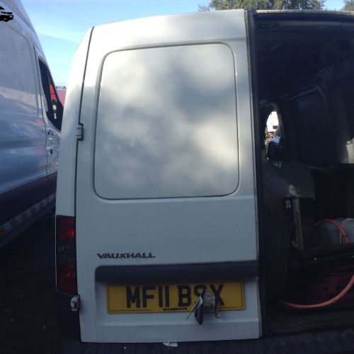 VAUXHALL COMBO 2011 N/S/R PASSENGER DOOR WHITE 2