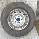 PEUGEOT BOXER/RELAY 2021 STEEL WHEEL AND TYRE 215/75 R16C 20 22 GOOD TRED SLIGHT DENT 2