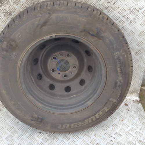 PEUGEOT BOXER/RELAY 2021 STEEL WHEEL AND TYRE 215/75 R16C 20 22 GOOD TRED SLIGHT DENT 7