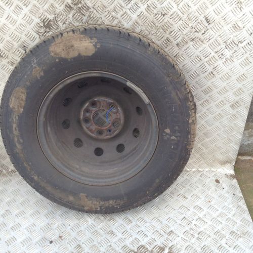 PEUGEOT BOXER/RELAY 2021 STEEL WHEEL AND TYRE 215/75 R16C 30 22 GOOD TRED 7