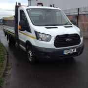 FORD TRANSIT 2019 350 2.0 EURO 6 131HP TWIN WHEEL DROPSIDE C/W TAIL LIFT 90K