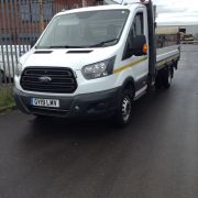 FORD TRANSIT 2019 350 2.0 EURO 6 131HP TWIN WHEEL DROPSIDE C/W TAIL LIFT 90K