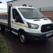 FORD TRANSIT 2019 350 2.0 EURO 6 131HP TWIN WHEEL DROPSIDE C/W TAIL LIFT 90K