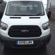 FORD TRANSIT 2019 350 2.0 EURO 6 131HP TWIN WHEEL DROPSIDE C/W TAIL LIFT 90K