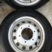 FORD TRANSIT 2023 TIPPER / LUTON TWIN WHEEL FULL SET OF WHEELS AND TYRES X6 195/75/16