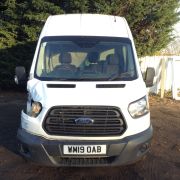 FORD TRANSIT MK8 350 EURO 6 2.0 RWD 2019 DAMAGED SALVAGE