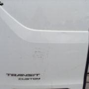 FORD TRANSIT CUSTOM 2017 N/S REAR DOOR WHITE