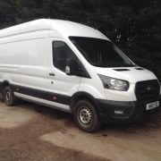 2021 FORD TRANSIT LEADER JUMBO VAN 350 2.0 ECOBLUE 82700 MILES EURO 6