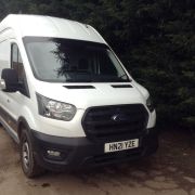 2021 FORD TRANSIT LEADER JUMBO VAN 350 2.0 ECOBLUE 82700 MILES EURO 6