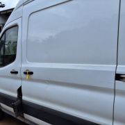 FORD TRANSIT 350 2021 MK9 N/S PASSENGER SIDE LOADING DOOR