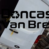 FORD TRANSIT 350 2021 MK9 O/S R DRIVER DOOR (FEW DENTS)