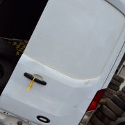 FORD TRANSIT 350 2021 MK9 O/S R DRIVER DOOR (FEW DENTS)