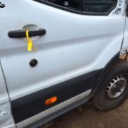 FORD TRANSIT 350 2021 MK9 O/S DRIVER DOOR COMPLETE WITH GLASS AND ELECTRICS