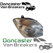 MERCEDES SPRINTER 2012 PRE FACELIFT O/S DRIVERS HEADLAMP A9068200461 1