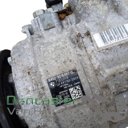 BMW X6/X5 3.0 DIESEL 2015 AIR CON PUMP 9216467 5