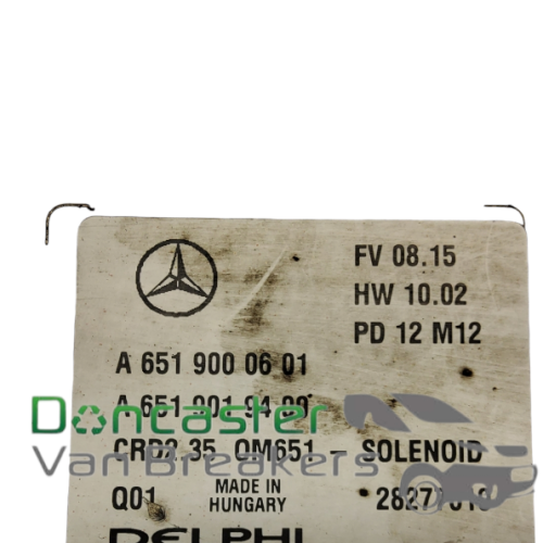 MERCEDES SPRINTER 2.1 EURO 5 2015 ENGINE ECU A6519000601 4