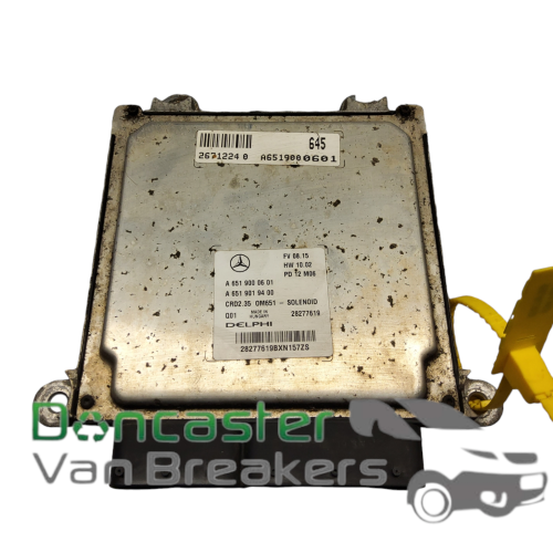 MERCEDES SPRINTER 2.1 EURO 5 2015 ENGINE ECU A6519000601 1