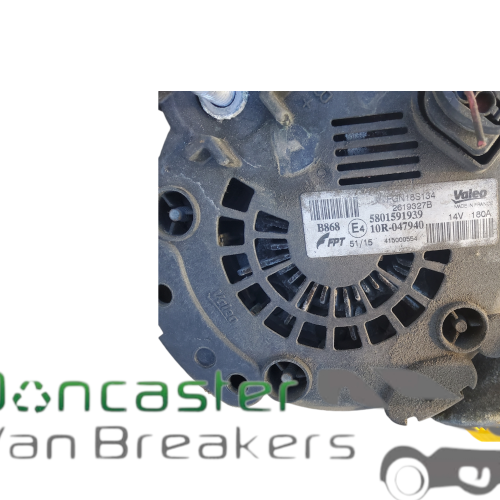 IVECO DAILY 35 - 140 2017 2.3 180 AMP ALTERNATOR 5801591939 4