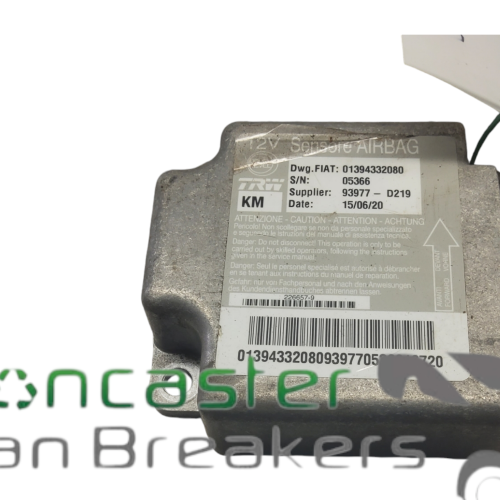 FIAT DUCATO / BOXER / RELAY 2020 AIRB#AG ECU SRS MODULE 01394332080 1