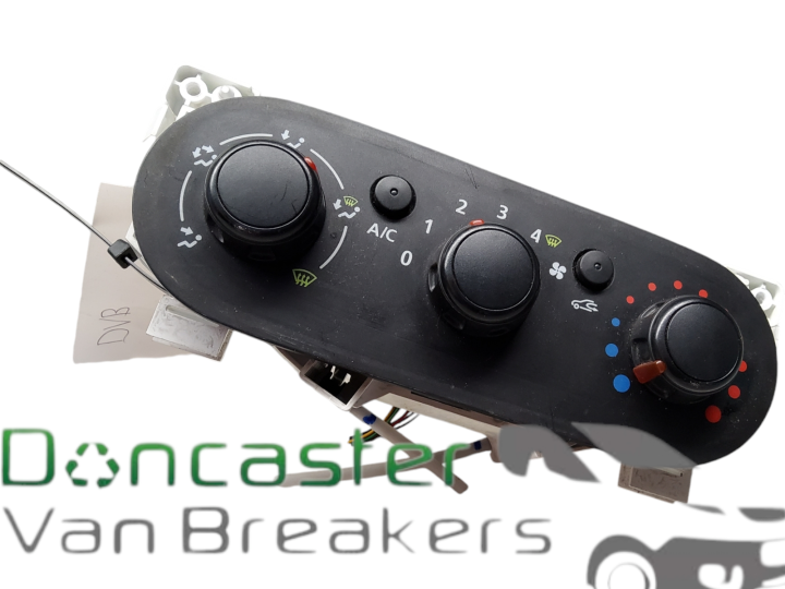 Van Stock Controller VAUXHALL VIVARO / TRAFFIC 2016 HEATER CONTROL PANEL E1093049 ...