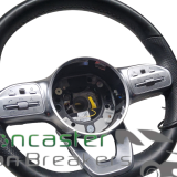 MERCEDES A CLASS 2022 MULTIFUNCTION LEATHER STEERING WHEEL A0050072099004 1