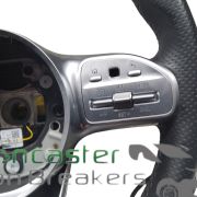 MERCEDES A CLASS 2022 MULTIFUNCTION LEATHER STEERING WHEEL A0050072099004 3