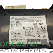 MERCEDES A200 2022 MULTIMEDIA CONTROL MODULE ECU A2389008601 4