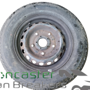 FORD TRANSIT CUSTOM 2015 EURO 5 SET OF 4 STEEL WHEELS AND TYRES 215/65/R15C