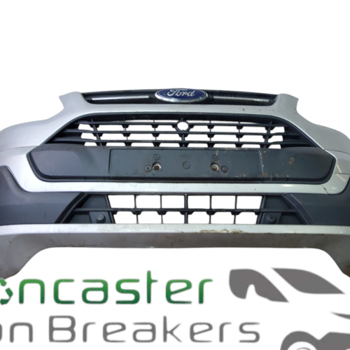 FORD TRANSIT CUSTOM 2015 2.2 EURO 5 PRE-FACELIFT COMPLETE FRONT BUMPER WITH FOG LIGHTS SILVER
