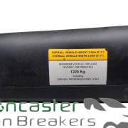 PEUGEOT BOXER / CITREON RELAY 2016 PASSENGER AIRB#AG 07355765440