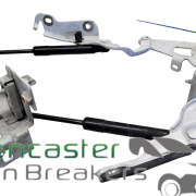VAUXHALL VIVARO / TRAFFIC 2016 PAIR OF BONNET HINGES 654706643R/93451653B