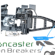 FORD TRANSIT CUSTOM 2020 O/S DRIVERS DOOR HANDLE CARRIER BK21V224A36AD