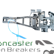 FORD TRANSIT CUSTOM 2020 O/S DRIVERS DOOR HANDLE CARRIER BK21V224A36AD