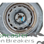 PEUGEOT PARTNER / BERLINGO 2016 STEEL WHEEL AND TYRE 195/65/R15 BUDGET TYRE 6MM TREAD