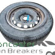 PEUGEOT PARTNER / BERLINGO 2016 STEEL WHEEL AND TYRE 195/65/R15 BUDGET TYRE 6MM TREAD
