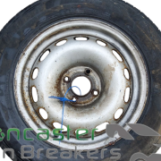 PEUGEOT PARTNER / BERLINGO 2016 STEEL WHEEL AND TYRE 195/65/R15 BUDGET TYRE 8MM TREAD