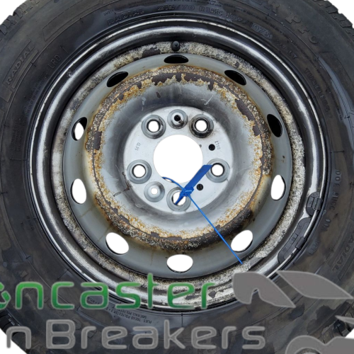 PEUGEOT BOXER 2019 STEEL WHEEL AND TYRE 215/70/R15 GT RADIAL TYRE 6MM TREAD
