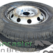 PEUGEOT BOXER 2019 STEEL WHEEL AND TYRE 215/70/R15 GT RADIAL TYRE 6MM TREAD