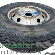 PEUGEOT BOXER 2019 STEEL WHEEL AND TYRE 215/70/R15 BRIDGESTONE TYRE 8MM TREAD