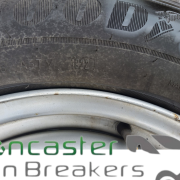 FORD TRANSIT LUTON 2020 STEEL WHEEL AND TYRE 195/75/R16C GOOD YEAR 4MM TREAD TWIN WHEEL