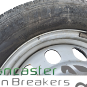 FORD TRANSIT LUTON 2020 STEEL WHEEL AND TYRE 195/75/R16C GOOD YEAR 4MM TREAD TWIN WHEEL