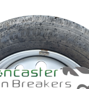 FORD TRANSIT LUTON 2020 STEEL WHEEL AND TYRE 195/75/R16C GOOD YEAR 4MM TREAD TWIN WHEEL
