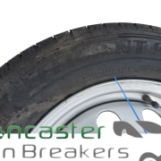 FORD TRANSIT LUTON 2020 STEEL WHEEL AND TYRE 195/75/R16C GOOD YEAR 4MM TREAD TWIN WHEEL
