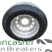 FORD TRANSIT LUTON 2020 STEEL WHEEL AND TYRE 195/75/R16C GOOD YEAR 4MM TREAD TWIN WHEEL