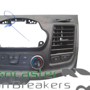 FORD TRANSIT MK9 2021 CENTRE CONSOLE WITH HEATER CONTROL PANEL JK2118835BD